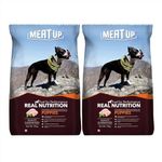 Meat Up Puppy Dry Dog Food 20kg (10kg + 10kg) | Real Chicken Flavor | Supports Brain & Nervous System Development | Promotes Digestive Health | Enriched with Vitamins and Minerals