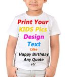 Americanapple Kids Boys Girls t-Shirt King Queen Printed Brother Sister New Look Print Regular fit Perfect Cotton Stylish Round Neck Half Sleeve White Tshirt Casual wear Unisex Solid T-Shirt