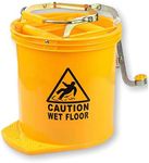 Mop Bucket Wringer Buckets 16L Heavy Duty Commercial Cleaning Supplies Home