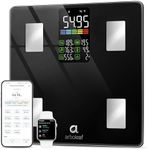 Scales for Body Weight, arboleaf Bluetooth Bathroom Scales Weighing Scales with Smart APP, High Precision Body Scales Digital for BMI Body Fat 14 Body Composition Analyzer, 500lb/227kg