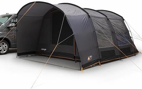 Vango Galli II Low Poled Driveaway Awning For Campervans with Sewn-In Groundsheet, Powerflex Poles, Sentinel Active 75D Fabric (180-210cm)
