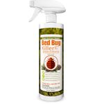 EcoVenger Bed Bug Killer Spray (480ml), Quickly Kills Bed Bugs, Nymphs, Eggs, Dust Mites, Lice & Resistant Bugs, 2 Weeks Extended Residual, Plant Based Non-Toxic, Safe for Children & Pets