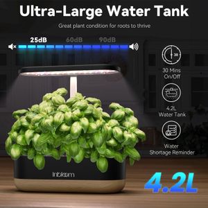 inbloom Hydroponics Growing System – 12 Pod Indoor Garden Kit