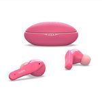 Belkin SOUNDFORM Nano, True Wireless Earbuds for Kids, 85dB Limit for Ear Protection, Online Learning, School, IPX5 Sweat and Water Resistant, 24 Hours Play Time for iPhone, Galaxy, Pixel and More