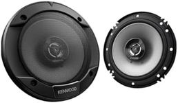 Kenwood KFC-1666S 300 Watts 6.5" 2-Way Car Coaxial Speakers with Sound Field Enhancer - Pair