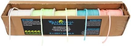 West Coast Paracord 550lb Paracord Variety Supplies – Type III Paracord Box Set – 100 Foot Spools of 5 Colors