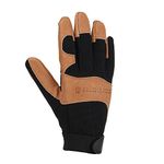 Carhartt Men's The Dex Cold Weather Gloves, Black Barley, S