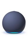 Echo Dot (Newest gen) | Bluetooth smart speaker with big vibrant sound and Wi-Fi | Deep Sea Blue, with Alexa+ Early Access