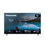 Panasonic TX-75MX800B, 75 Inch 4K Ultra HD LED Smart 2023 TV, High Dynamic Range (HDR), Dolby Atmos & Dolby Vision, Fire TV, Prime Video, Alexa, Netflix, Black