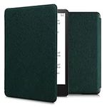 kwmobile Case Compatible with Amazon Kindle Paperwhite 11. Generation 2021 - Book Style Felt Fabric Protective e-Reader Cover - Petrol