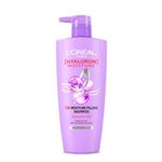 L'Oreal Paris Moisture Filling Shampoo, With Hyaluronic Acid, For Dry & Dehydrated Hair, Adds Shine & Bounce, Hyaluron Moisture 72H, 650ml