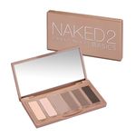 Urban Decay Naked Basics 2 Eyeshadow Palette, 6 Blendable Matte Nudes Shades for Natural Looks, Compact Size Ideal for Travel, 7.8g