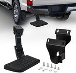 75312-01A Rear Bumper Step Compatible with Ford F150 (2015 2016 2017 2018 2019 2020) Retractable Truck Bed Step