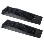 DAYUAN 2pcs 5 Ton Heavy Duty Low Rise Car Ramps Plastic Kerb Ramps Car Lift Ramps for Car Service Home Garage Motorhome Level Wheel Ramps