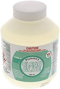 Stormwater PVC Pipe Cement Clear 500ml High Pressure Fitting Glue Plumbing