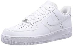 Nike Men's Air Force 1 Basketball Shoes Pure Platinum/Pure Platinum/White 8