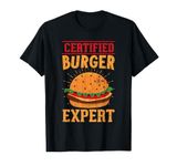 Burger Expert Funny Hamburger Cheeseburger Graphic T-Shirt