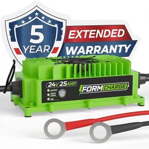 FORM 24 Volt Battery Charger for Genie Skyjack, JLG Scissor Lift, Forklift, Electric Pallet Jack, Floor Scrubber - 24V 25A
