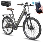 Fafrees [Official F26 PRO Ebike 26 Inch Electric Bike with 36V 14.5Ah Battery, Electric Bicycle 250W 25 Km/h, ebikes for Adults Men with APP, Electric Mountain Bike with 7 Speeds