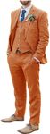 2024 Men Linen Suits Sets for Beach