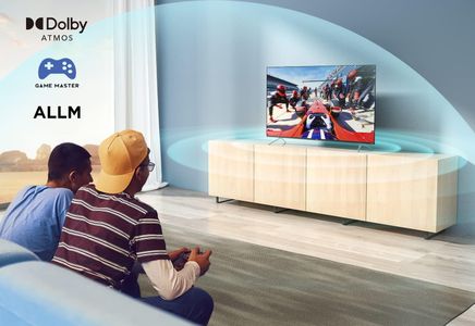 TCL 55" QLED 4K Fire TV – HDR10+, Dolby Vision & Atmos, Alexa, Black