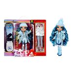 RAINBOW HIGH Winter Break Skyler Bradshaw – Blue Winter Break Fashion Doll and Playset with 2 Complete Doll Outfits, Snowboard and Winter Doll Accessories, Great Gift for Kids 6-12 Years Old
