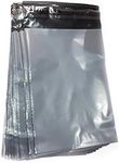 50 Grey Colour Plastic Polythene Pe