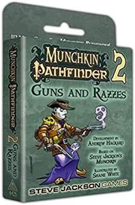 Steve Jackson Games Current Edition Munchkin Pathfinder 2 Guns and Razzes Board Game