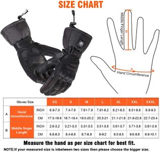 Day Wolf Heated Motorcycle Gloves – Waterproof, Rechargeable Battery