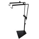 Adjustable Reptile Lamp Stand Floor Light Holder, Hook Hanging Heat Lamp for Reptile Amphibian Terrariums Tortoise and Other Cold Blooded Animal Enclosures Glass Terrarium Heating Light… (Modern 2)