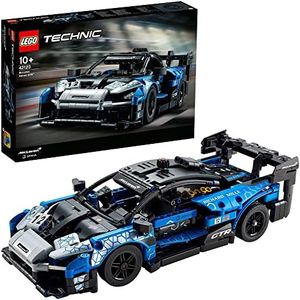 LEGO Technic McLaren Senna GTR 42123 Toy Car Model Building Kit; Build and Display an Authentic McLaren Supercar