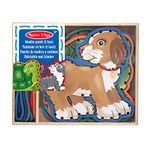 Melissa & Doug Lace and Trace Activity Set: Pets - 5 Wooden Panels and 5 Matching Laces | Lacing Toys For Toddlers, Fine Motor Skills Threading Cards, Lacing Cards For Preschoolers And Kids Ages 3+