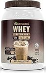 miNATURALS Whey Pure Isolate High Protein Drink Mix Powder, For Shakes - Iced Cappuccino Coffee (900g)