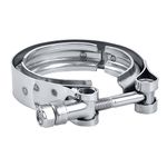 Evil Energy V Band Clamp for Flange Kit Stainless Steel (2.5 Inch)