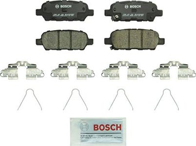 BOSCH BC1415 QuietCast Premium Ceramic Disc Brake Pad Set - Compatible With Select Infiniti JX35, QX60; Nissan Murano, Pathfinder, Quest; Suzuki Grand Vitara; REAR
