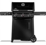 Napoleon Freestyle 365 FP365DSBPK-1-RC LPG Gas BBQ Grill – 3 Burner Outdoor Barbecue with Flame Side Burner, Black