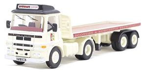 Oxford Diecast 76LV005 ERF LV Flatbed Trailer Scottish & Newcastle