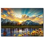Nature Mountain Wall Art for Living