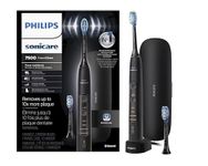 Philips Sonicare Expertclean 7500 Black, Rechargeable Electric Power Toothbrush, Hx9690/05