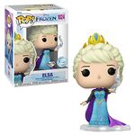 Funko Pop! Frozen Elsa Diamond Glitter Vinyl Figure #1024 - Entertainment Earth Exclusive