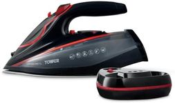 Tower T22035RED Cord/Cordless Steam