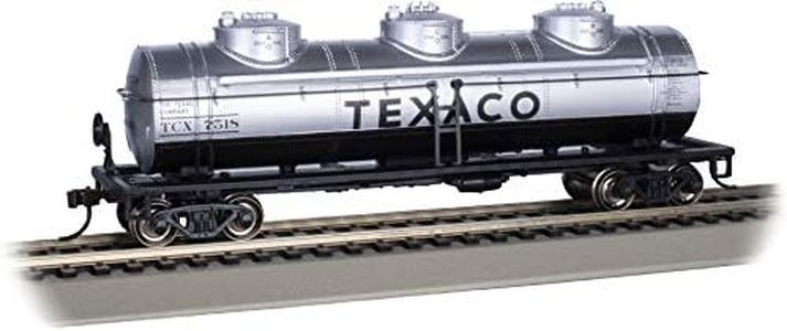 Bachmann Trains - 40' Three-Dome Tank Car - TEXACO #7518 - HO Scale