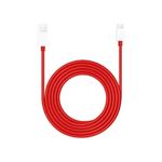 Oneplus 100W Charging Cable Usb To Type C Warp Charger Supervooc Fast Charge Cable Compatible For Oneplus 11 / Oneplus 11R /10 Pro /10R /9R/ Nord 3 5G/ Nord Ce3 / Nord Ce3 Lite(Oneplus 100W Cable),Red