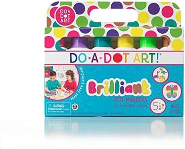 Do A Dot Art! Markers Brilliant Washable 6 Pack, The Original Dot Marker