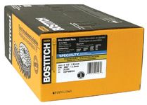 BOSTITCH Siding Nails, Wire Collated Coil, Thickcoat Galvanized, Round Head, 15-Degree, 2-1/2-Inch x .090-Inch, 3600-Pack (C8P90BDG)