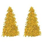amscan Gold Tinsel Christmas Tree T