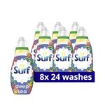 Surf Deep Sea Minerals Concentrated Liquid Laundry Detergent infused with natural essential oils for fresh and clean washing 8x 24 washes (192 washes)