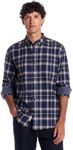 Weatherproof Vintage Mens Casual Soft Brushed Plaid Button-Down Flannel Shirt