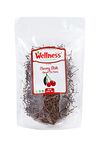 Wellness Natural Cherry Stalk 2.82 oz -80 g Dried Fruit Stems for Cocktail Garnishes, Baking, Crafts - Adds Subtle Cherry Flavor to Drinks & Desserts - Resealable Bag