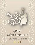 ARBRE GENEALOGIQUE A REMPLIR: Carnet de généalogie l Cahier de 10 Générations pour partir à la recherche de l'histoire de sa Famille et les traces de ses origines | Livre de Genealogie à Completer | Grand Format